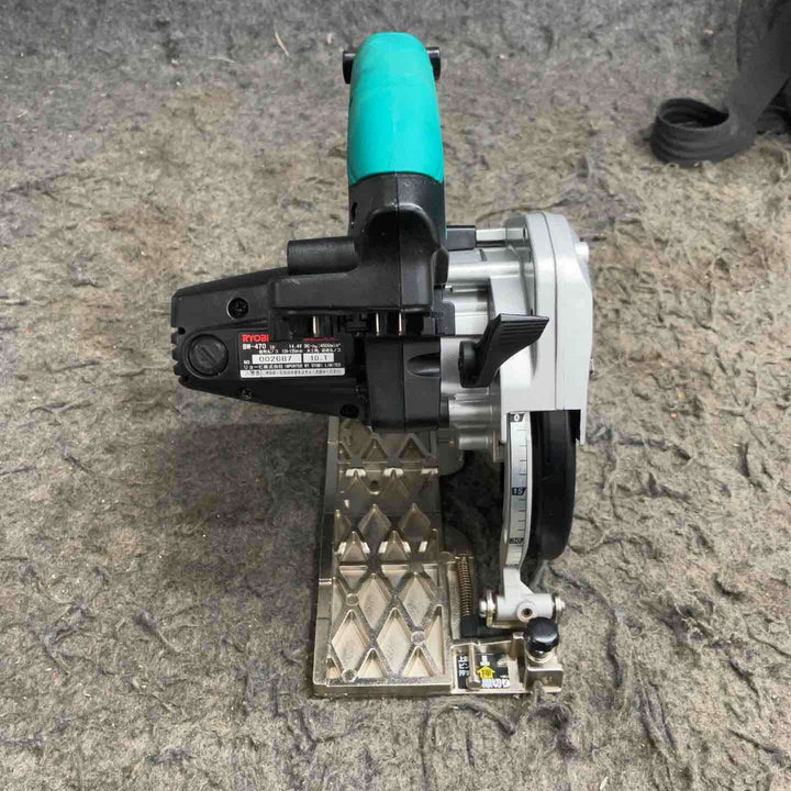 ◇リョービ(RYOBI) コードレス丸ノコ BW-470 14.4V3.0Ahバッテリー1個・充電器・バッグ付き【鴻巣店】