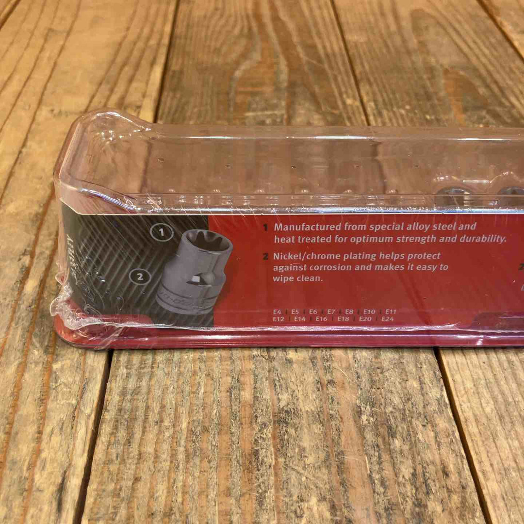 【未使用品】スナップオン(Snap-on) E型トルクスソケットセット 213AFLEY 逆トルクス TORX 欧州車用【所沢店】