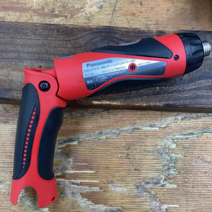 【中古品】◇パナソニック(Panasonic) コードレスドリルドライバー スティックドリルドライバー  EZ7410LA2SR1 3.6V フルセット【柏店】