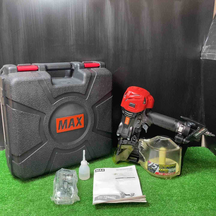 ★マックス(MAX) 高圧エア釘打ち機 HN-75N4(D)-G【岩槻店】