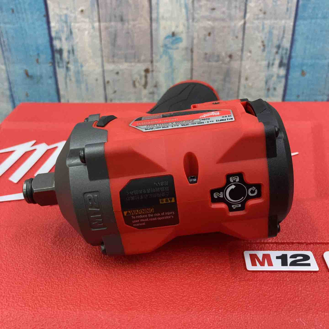◇ミルウォーキーツール(Milwaukee) コードレスインパクトレンチ M12 FIWF12-602C JP【柏店】