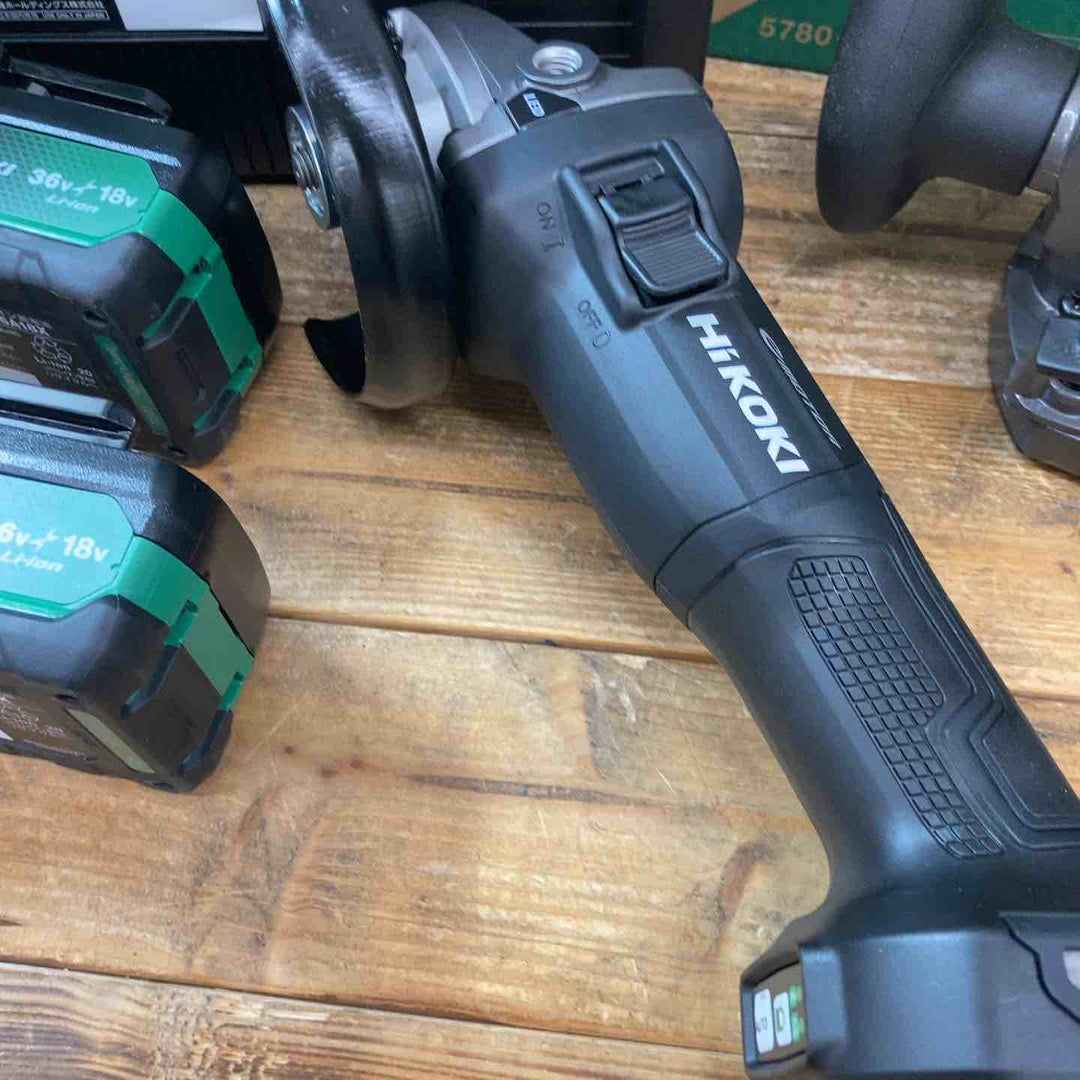 【未使用品(店頭展示品)】ハイコーキ(HiKOKI)ディスクグラインダ G3610DC(2XPBZ)・ルーターM3612DA(NN)まとめセット【東大和店】