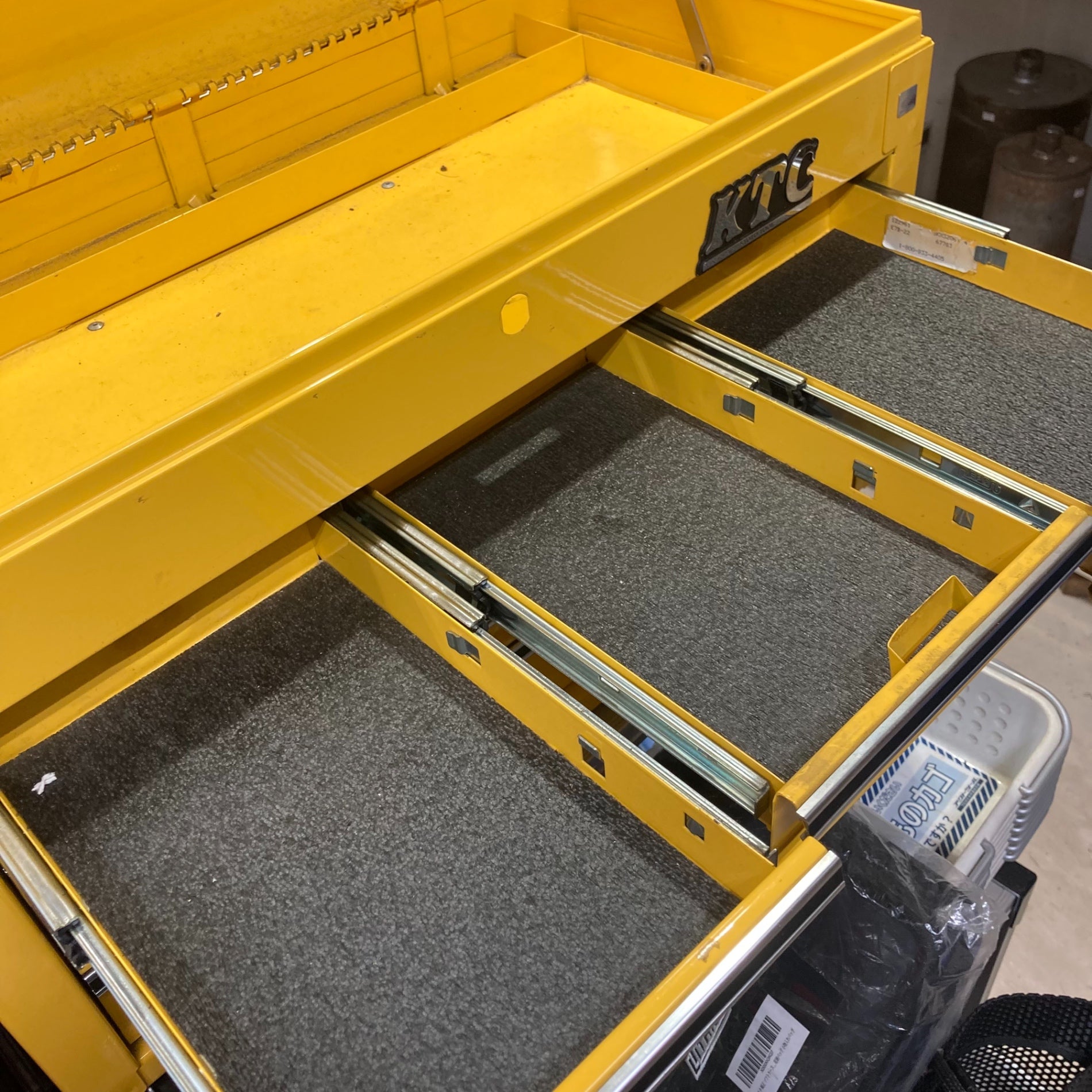 KTC 工具箱 SK3474W 整備用工具セット(両開きメタルケースタイプ) 1個 KTC