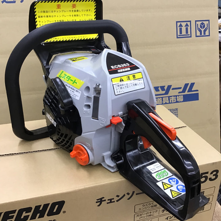 【未使用品】エコー/ECHO 350mmエンジンチェーンソー ECS353 【柏店】