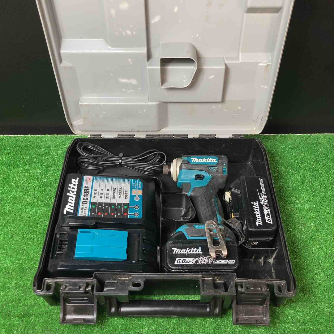 ★マキタ(makita) コードレスインパクトドライバー TD171DRGX 18V 6.0Ahバッテリー2個付き！【岩槻店】