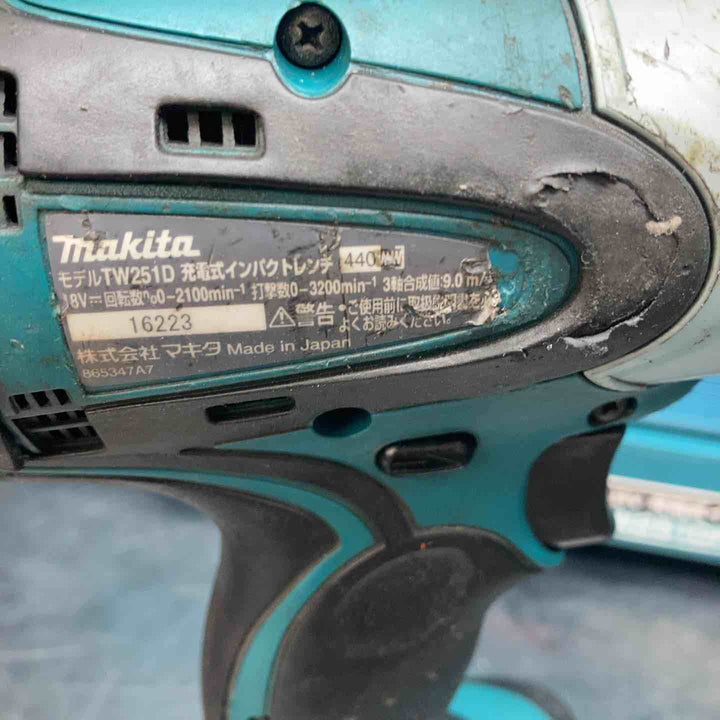 ◇マキタ(makita) コードレスインパクトレンチ TW251DRFX【川越店】