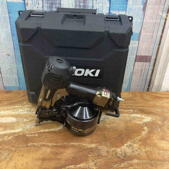 ★ハイコーキ(HIKOKI ※旧:日立工機) 高圧エア釘打ち機 NV65HR2(S)【柏店】