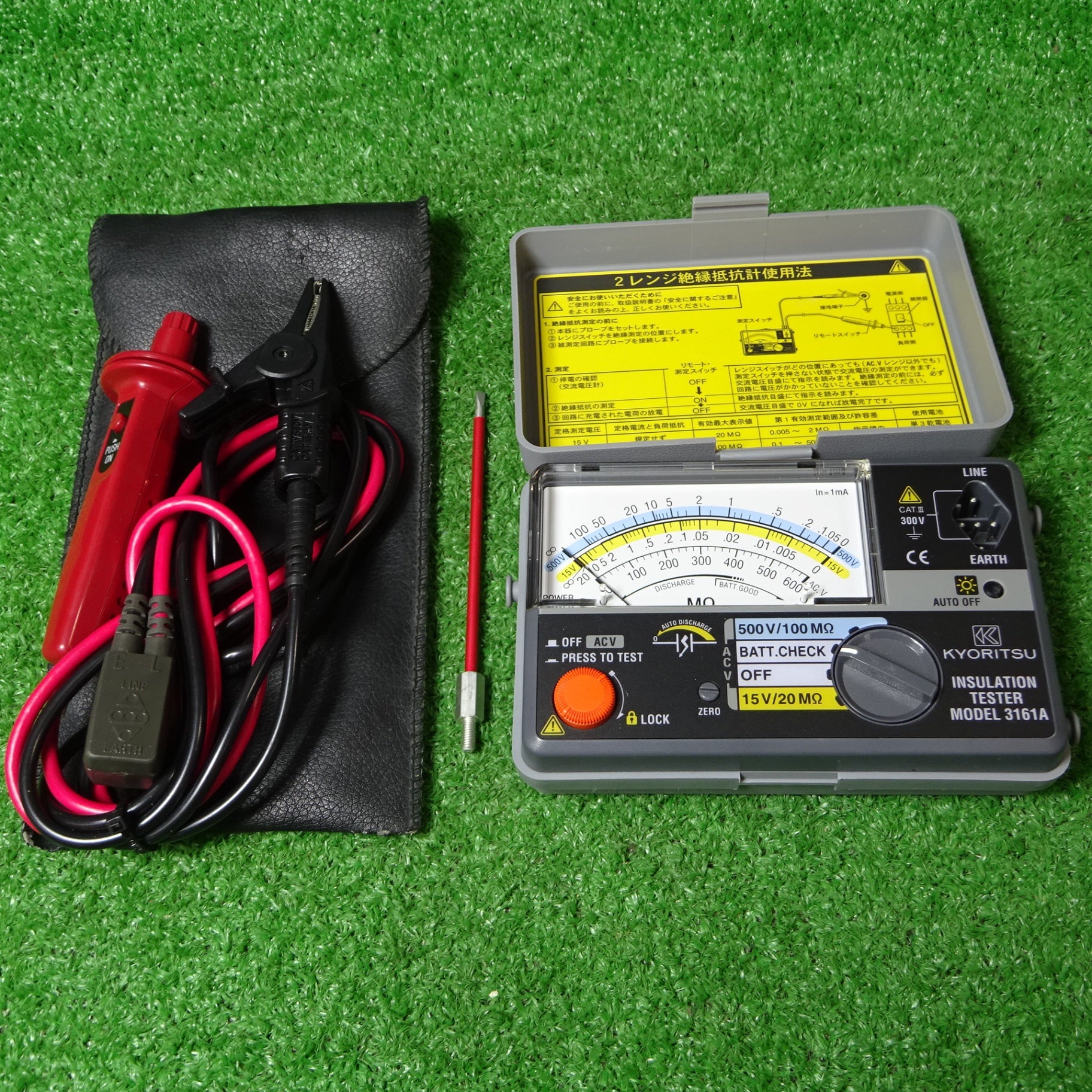 共立電気計器 KYORITSU 絶縁抵抗計 KEW 3432