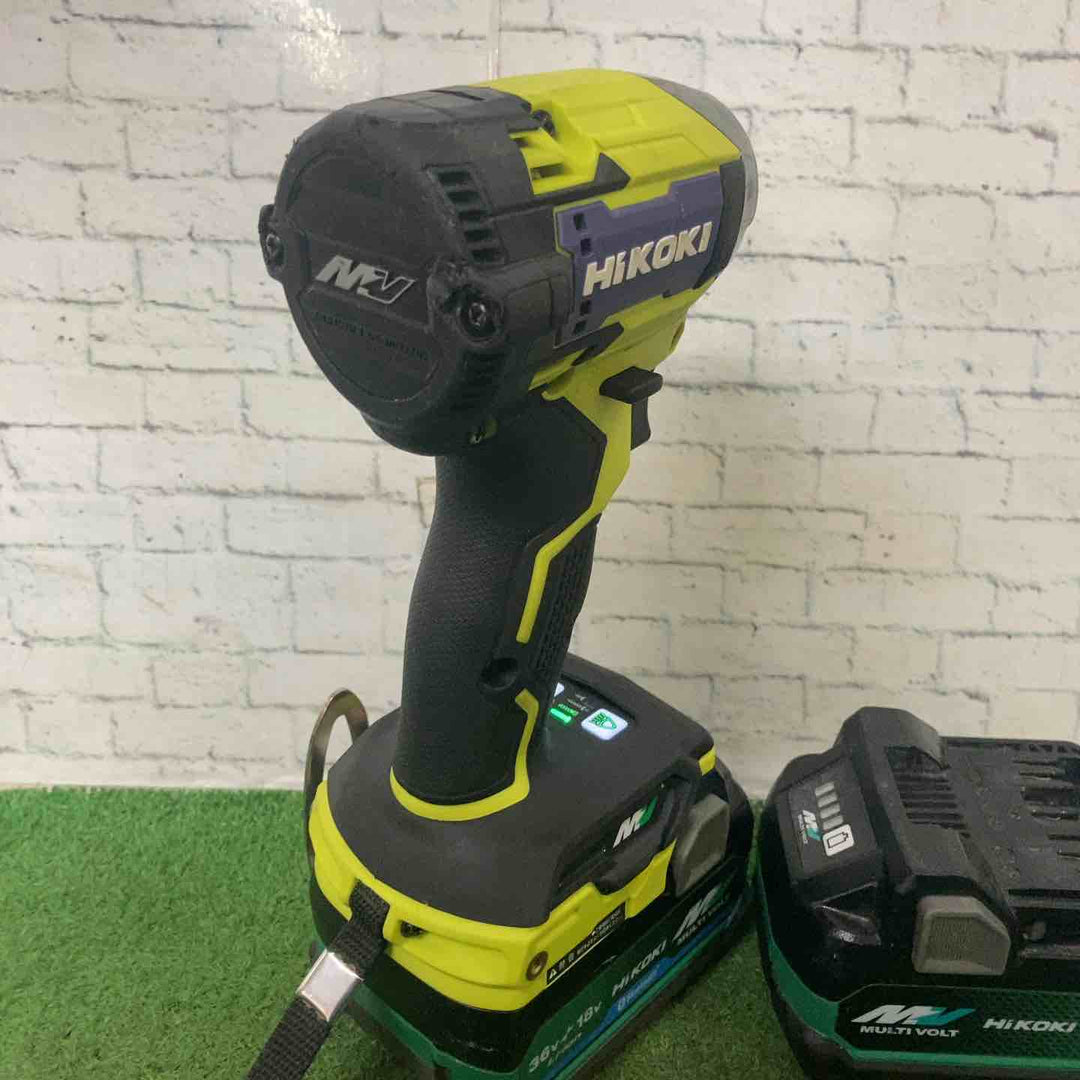 ★ハイコーキ(HIKOKI ※旧:日立工機) コードレスインパクトドライバ スパイダーイエロー WH36DD(2XHYSZ)【町田店】