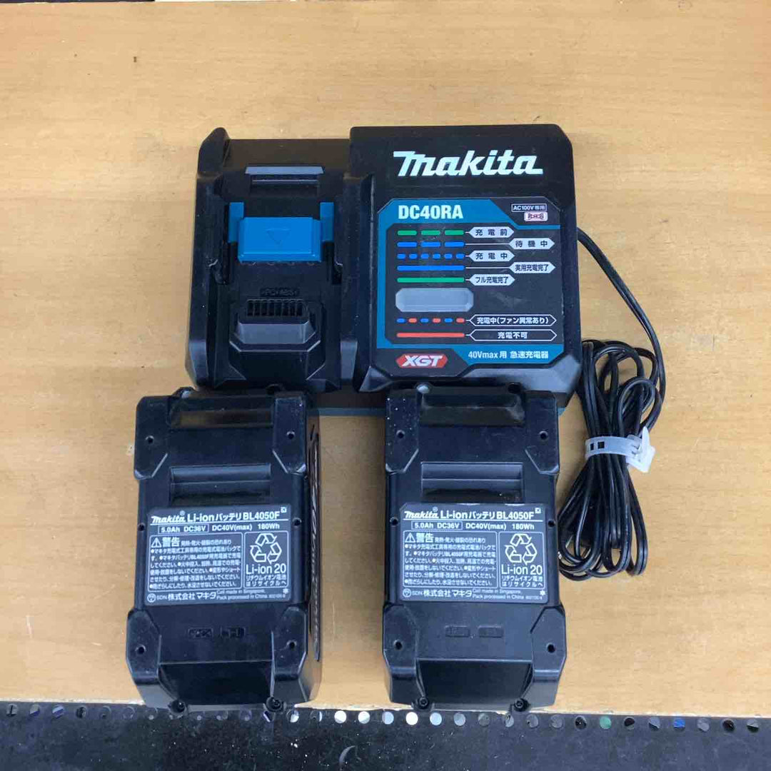 ★マキタ(makita) コードレスパワーカッター CE001GZ 40V5.0Ah BL4050F×2　DC40RA（バッテリー充電器セット）【越谷店】