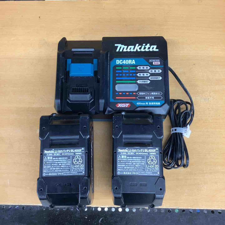 ★マキタ(makita) コードレスパワーカッター CE001GZ 40V5.0Ah BL4050F×2　DC40RA（バッテリー充電器セット）【越谷店】