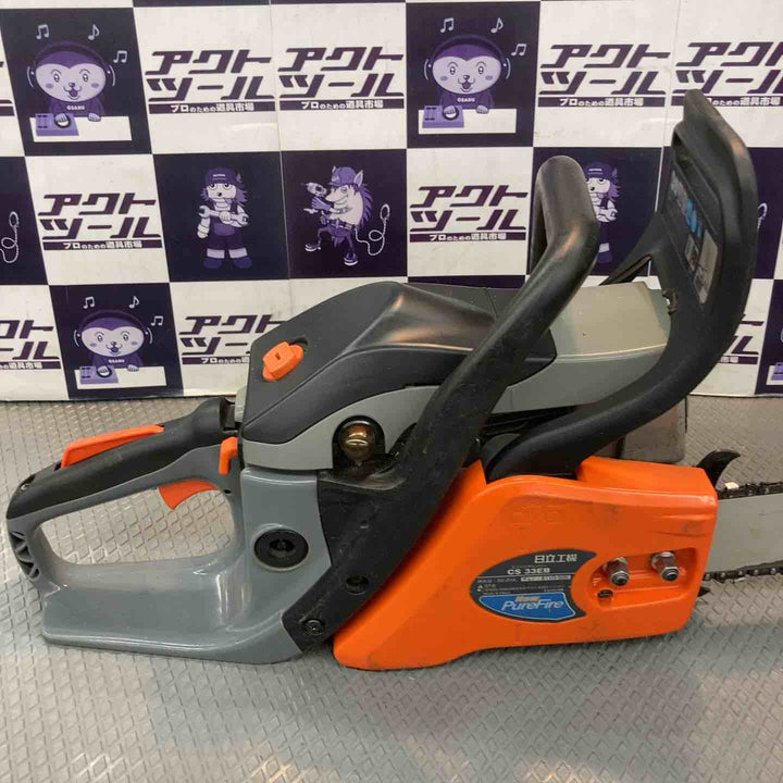 【中古品】HITACHI エンジンチェーンソー CS33EB【所沢店】