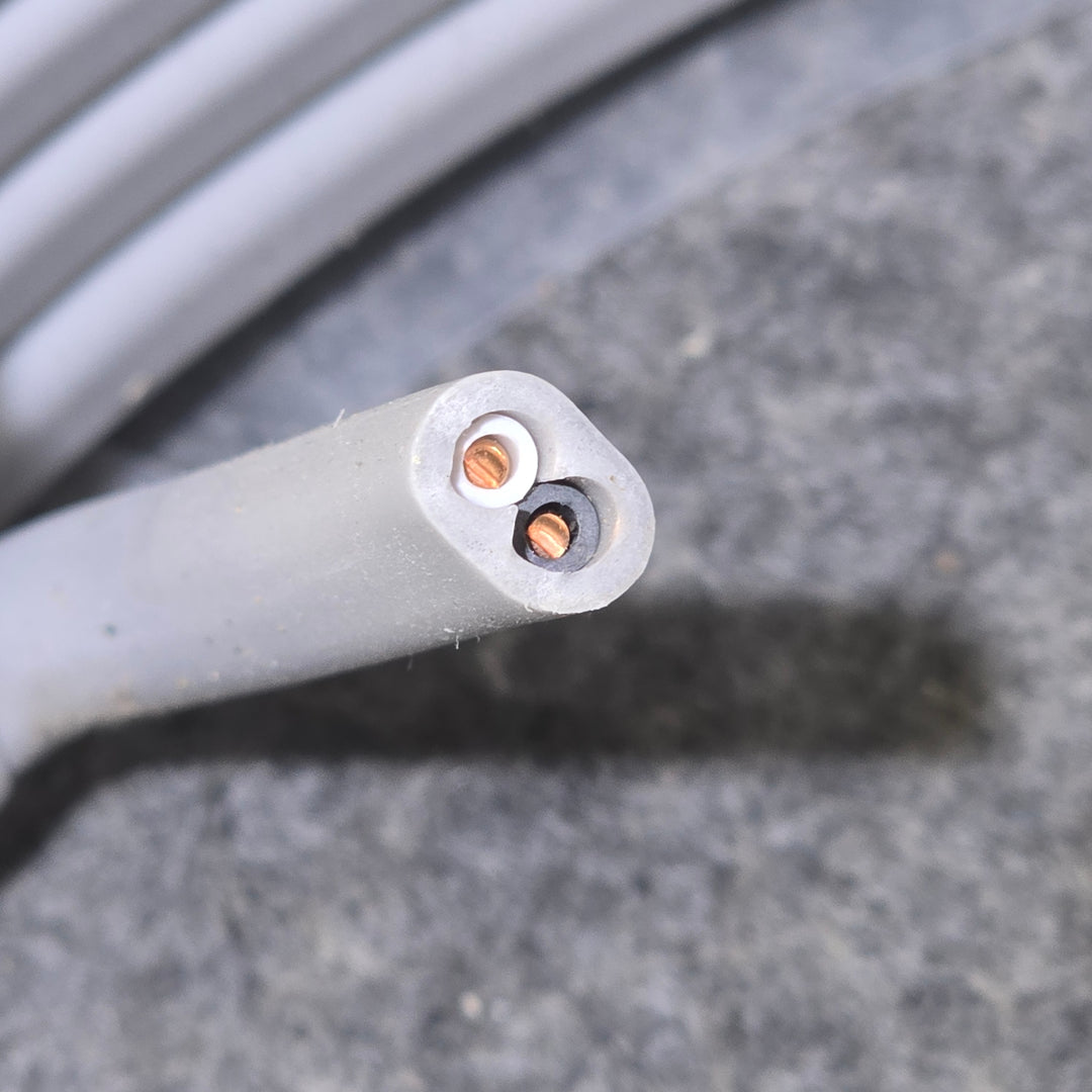 【未使用品・製造令和6年】協和電線工業 VVFケーブル 2×2.0mm 100m 灰色（VVF2.0×2C×100M）【桶川店】