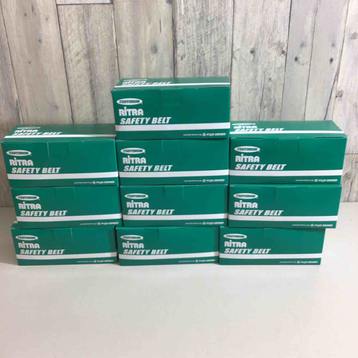 【未使用品】ツヨロン(TSUYORON) 新規格 墜落制止用器具 リトラ TB-RN-590-BLK-M-BX 10個セット【戸田店】