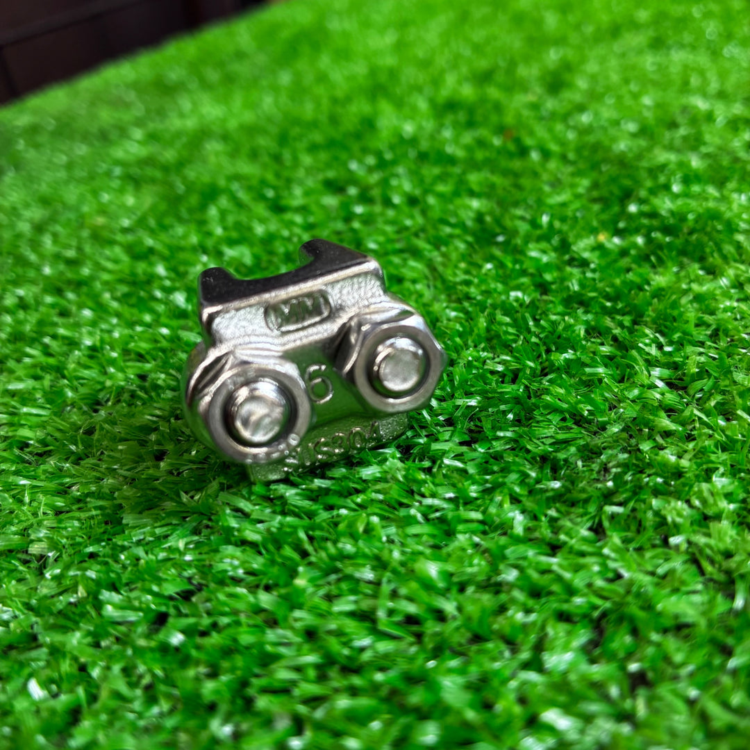 ステンレス ワイヤークリップ 6mm 63個 まとめ販売！【越谷店】