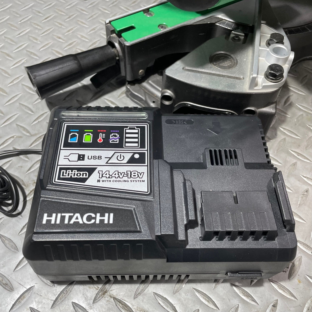 ★ハイコーキ(HIKOKI ※旧:日立工機) コードレス卓上スライド丸のこ C3606DRA(XP)【川口店】