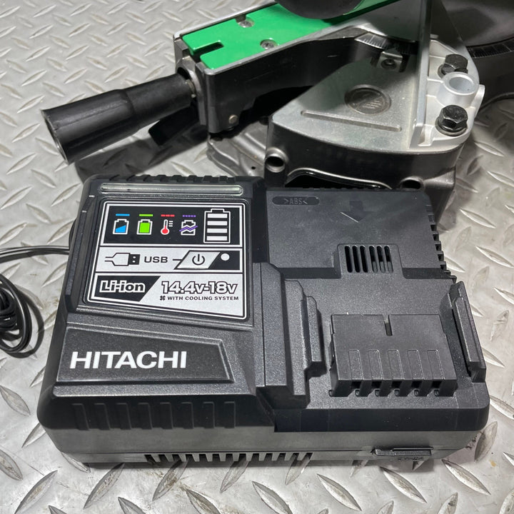 ★ハイコーキ(HIKOKI ※旧:日立工機) コードレス卓上スライド丸のこ C3606DRA(XP)【川口店】