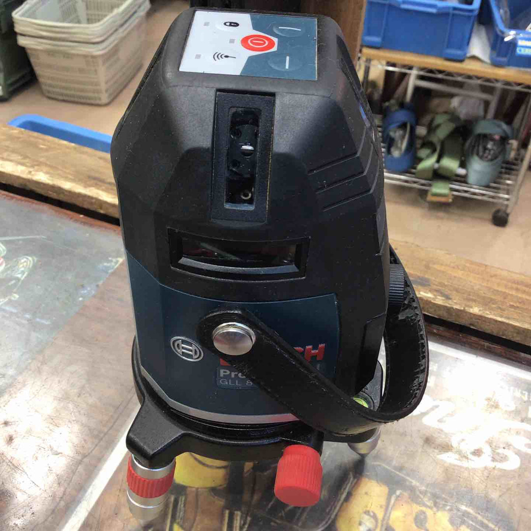 〇ボッシュ(BOSCH) 電子整準方式 ・レーザー墨出し器 GLL8-40E【草加店】
