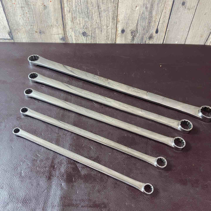 【中古品】スナップオン(Snap-on) ロングストレートメガネレンチ 計5本セット XDHFM1012～2224【東大和店】