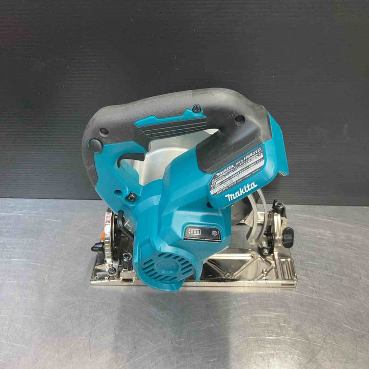 【中古美品】 マキタ(makita) 18V コードレス丸のこ HS631DZ 本体のみ マルノコ 【東大和店】