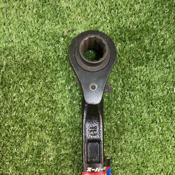 【中古品】 スーパーツール 両口ラチェットレンチ六角対 46×50 41×46 19×24 3個セット【川崎店】