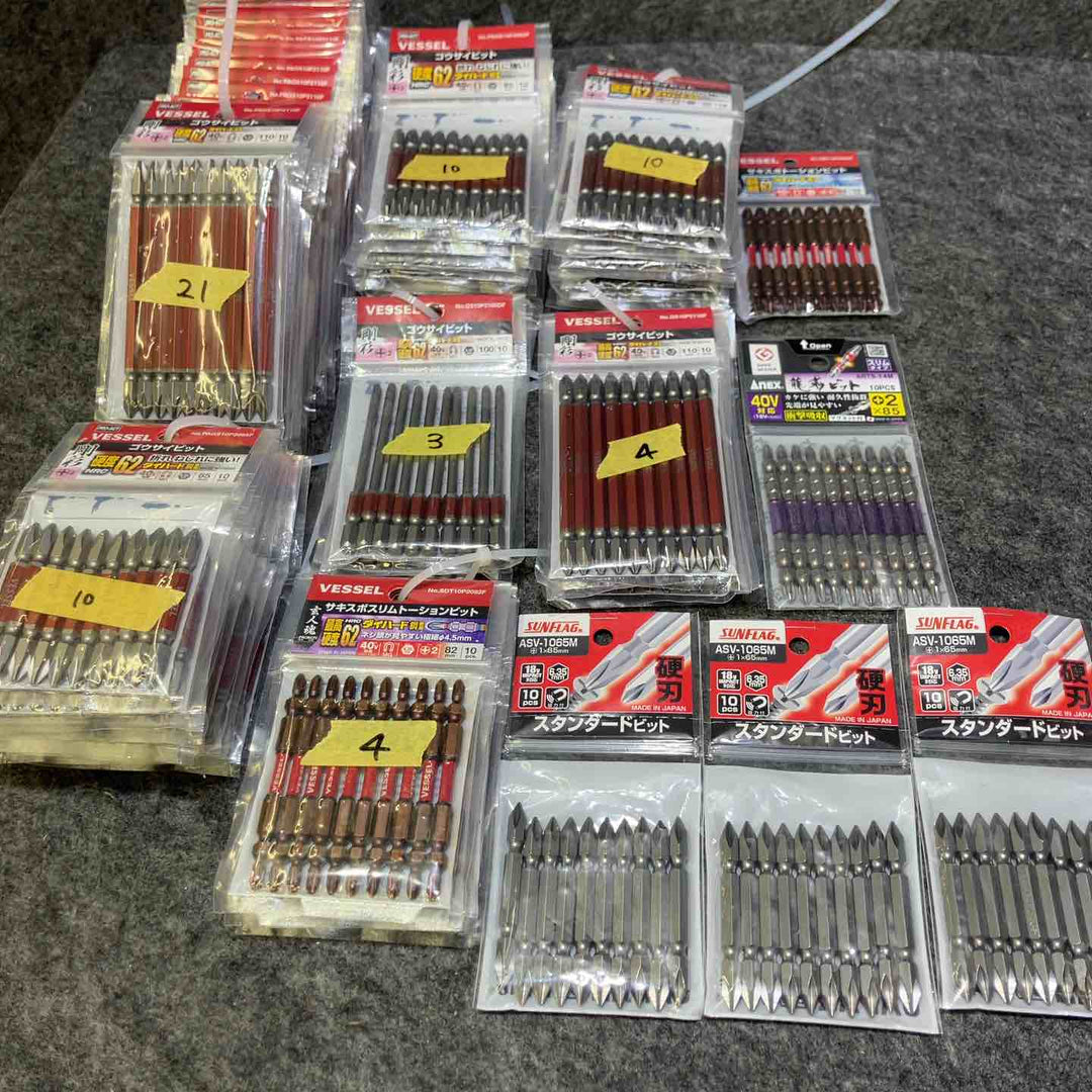 インパクトビット10本入×67セット(計670本)まとめ【桶川店】