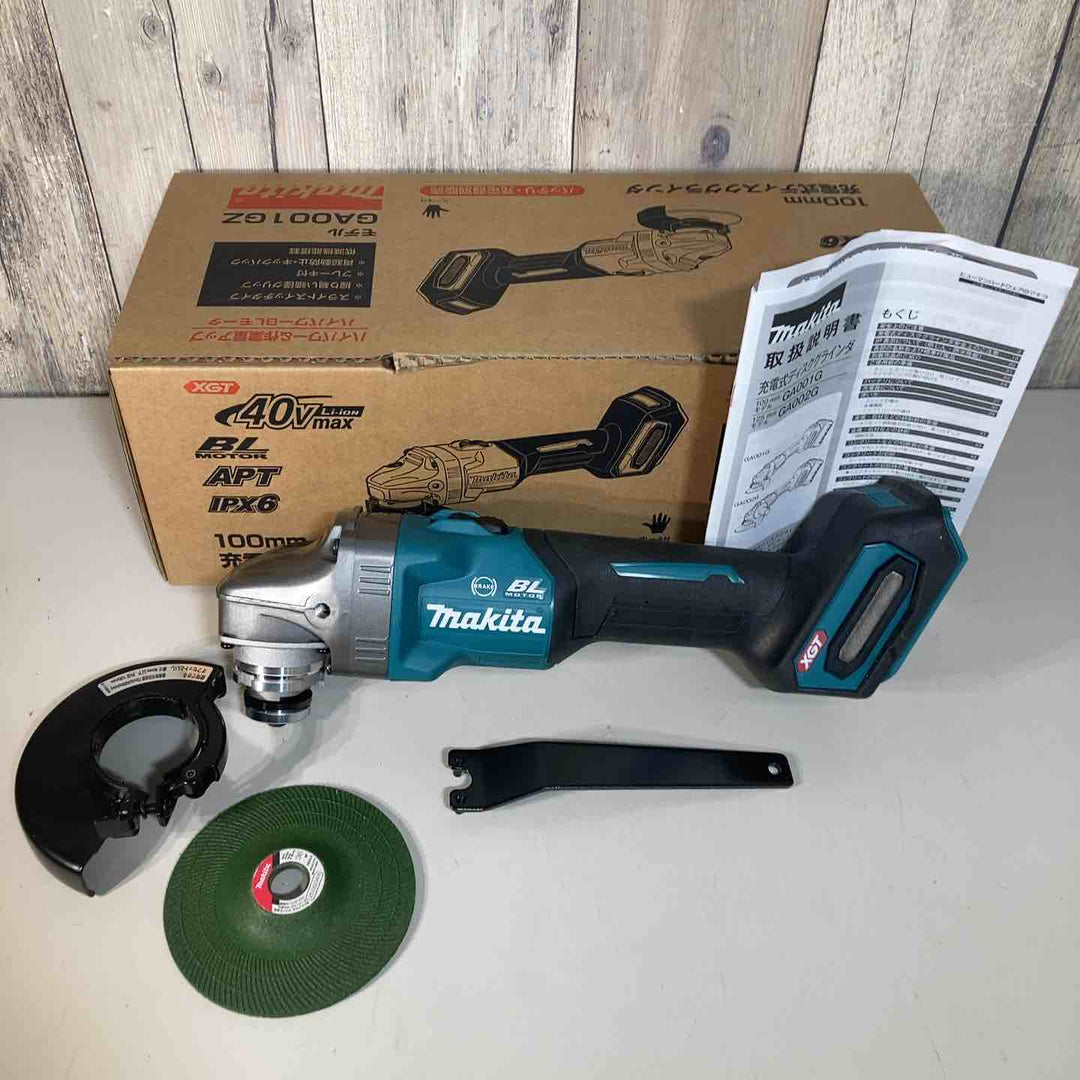 ★マキタ(makita) 40Vmax 100mmコードレスディスクグラインダ GA001GZ 本体のみ【戸田店】