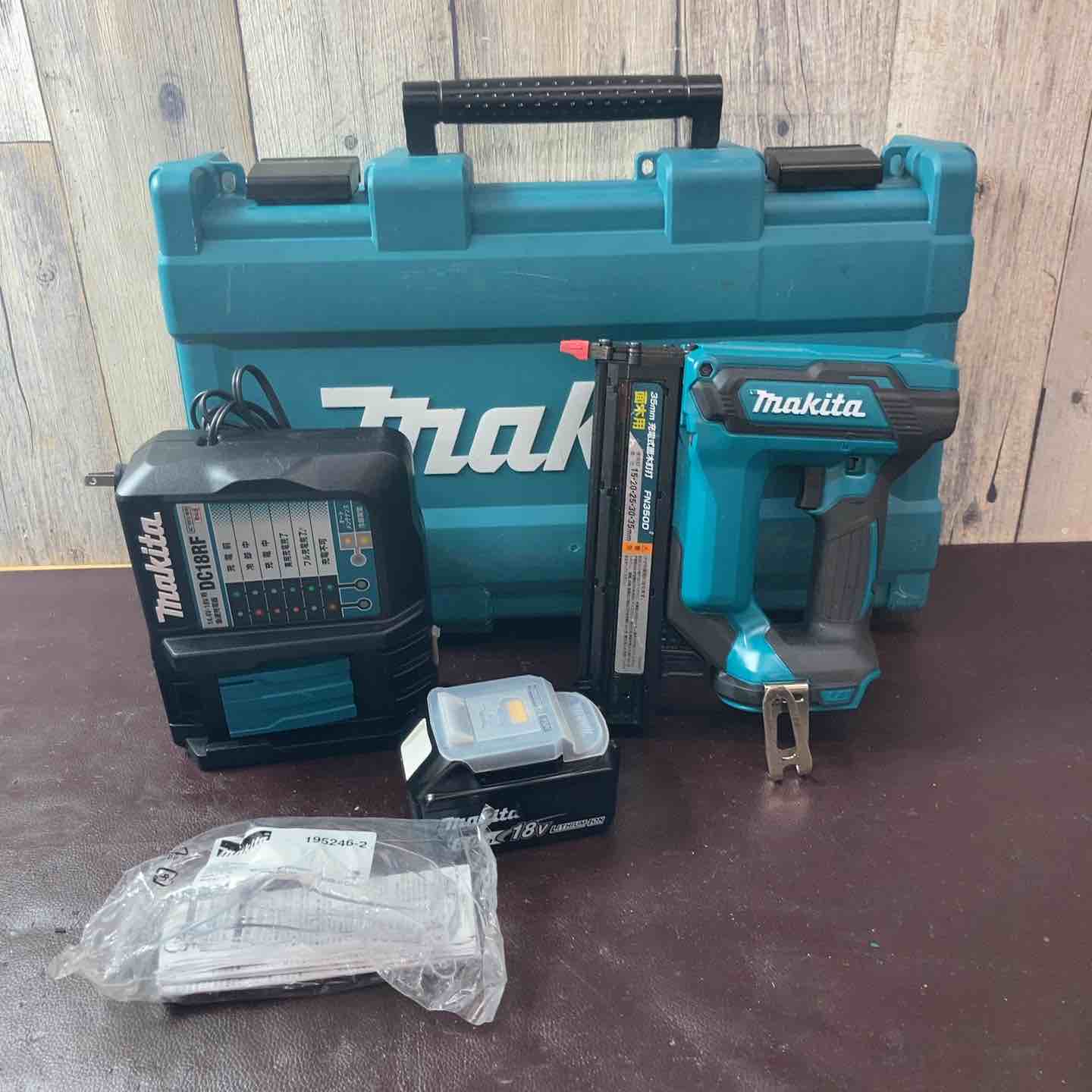 中古品】 マキタ(makita) コードレスフィニッシュネイラ FN350DRG
