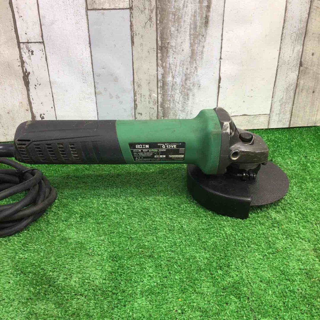 ◇ハイコーキ(HIKOKI ※旧:日立工機) 125mm電子ディスクグラインダー G13VE【町田店】
