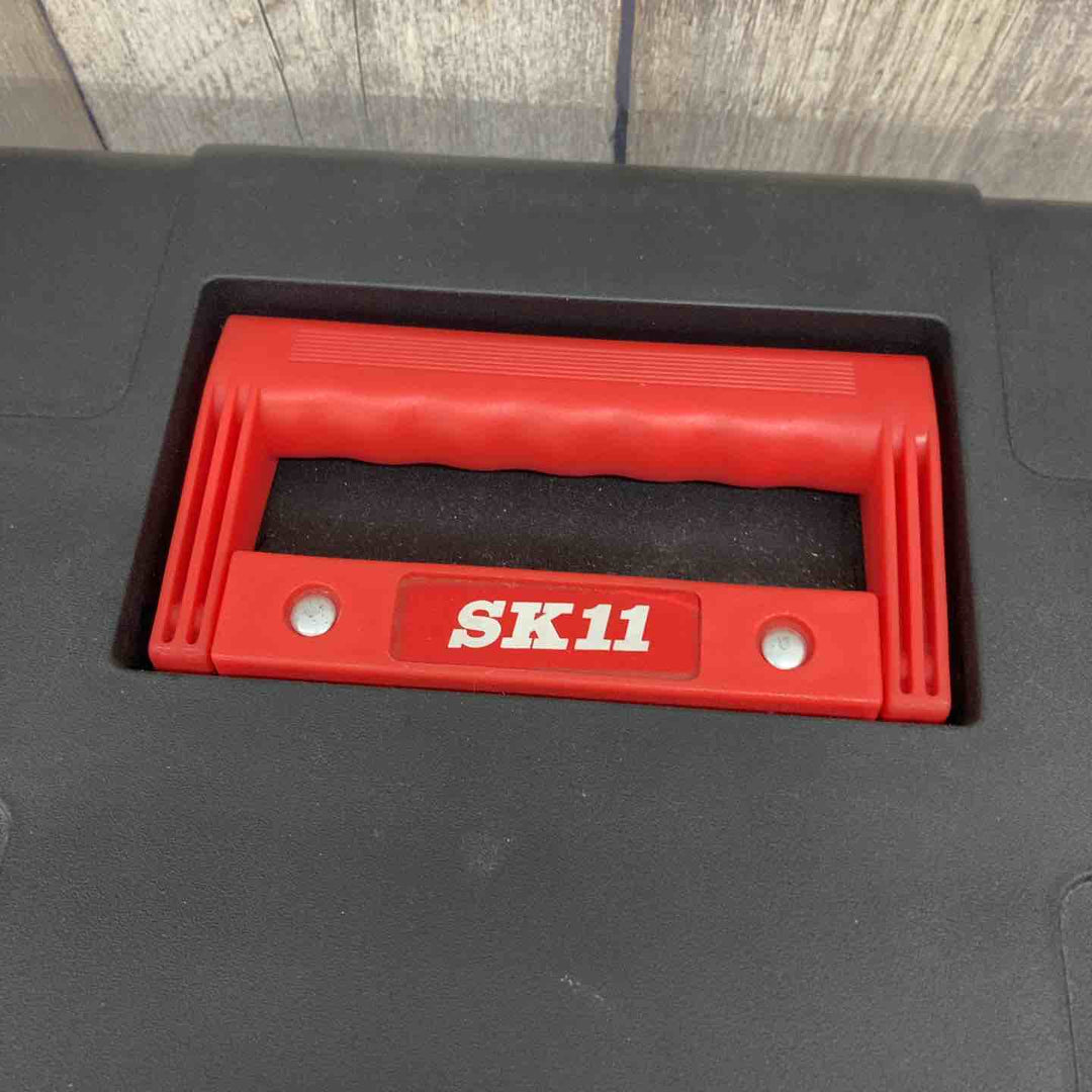 【中古品】 SK11(藤原産業) ツールボックス STC-502R 2段引き出し 工具箱 鍵付き 【東大和店】