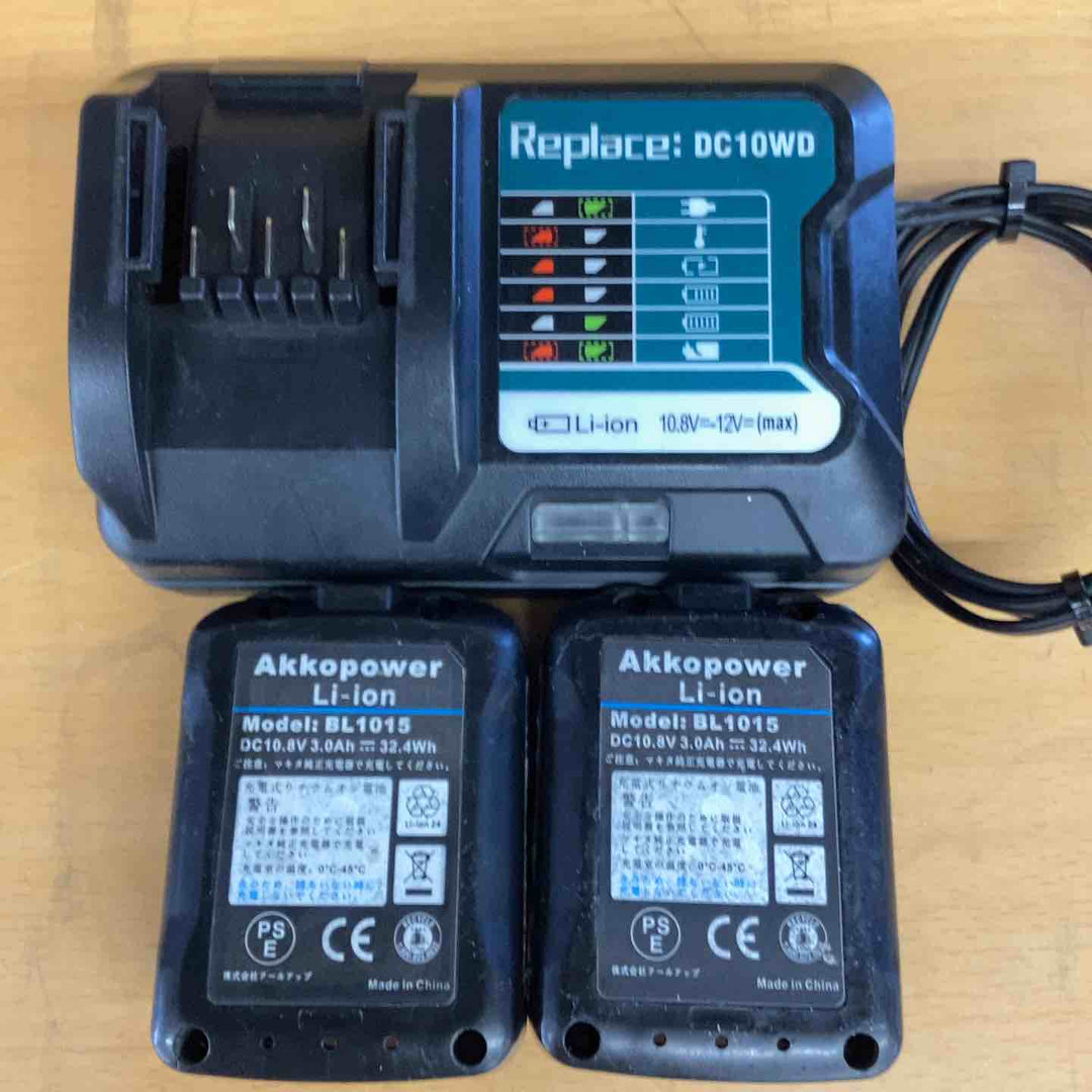 マキタ(makita) コードレスラジオ MR052 充電器 バッテリー セット（互換）【越谷店】