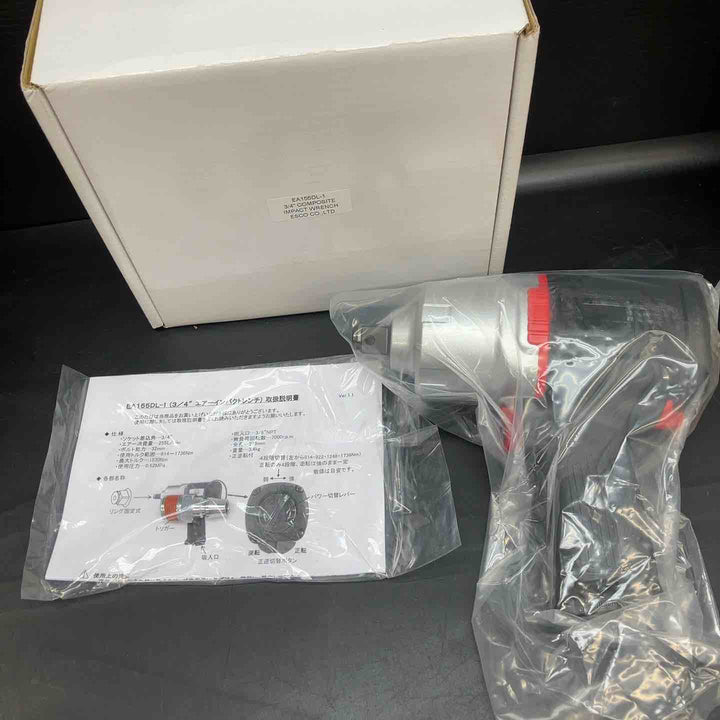 【未使用】エスコ 3/4”DRエアｰインパクトレンチ EA155DL-1【川越店】