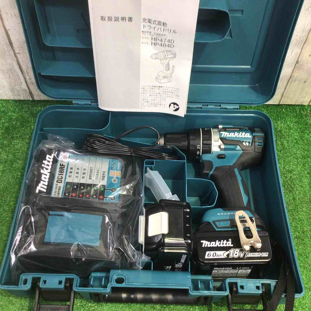 ★マキタ(makita) コードレス振動ドリルドライバー HP484DRGX【町田店】