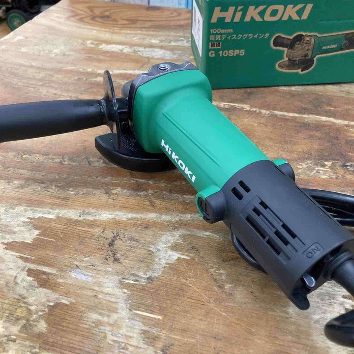 ◇ハイコーキ(HIKOKI ※旧:日立工機) 100mm ディスクグラインダー スナップスイッチタイプ G10SP5【柏店】