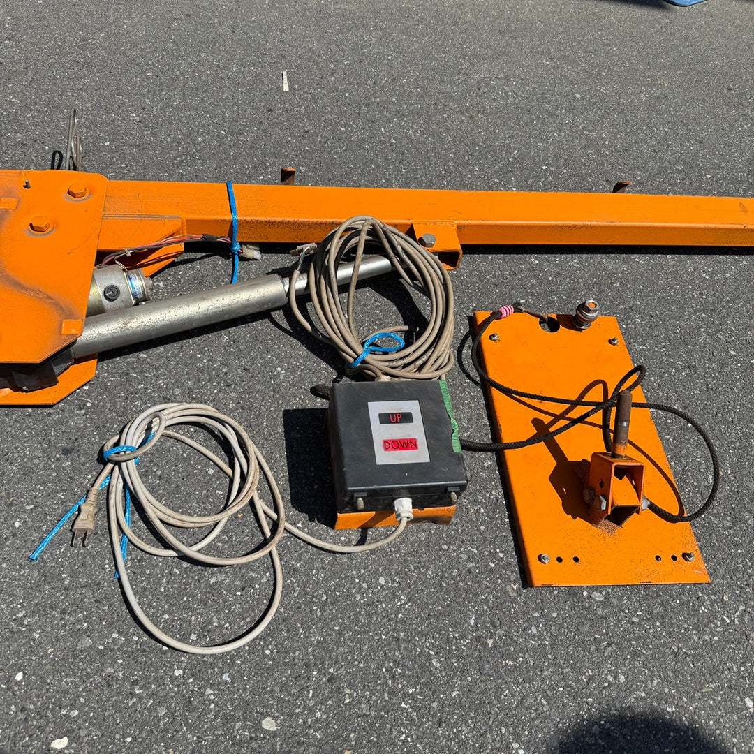 【電動式！中古・店頭受取り限定】 タキザワ製作 電動油圧式 スネークマン SM-H 有効長さ6ｍ 溶接アーム 【桶川店】