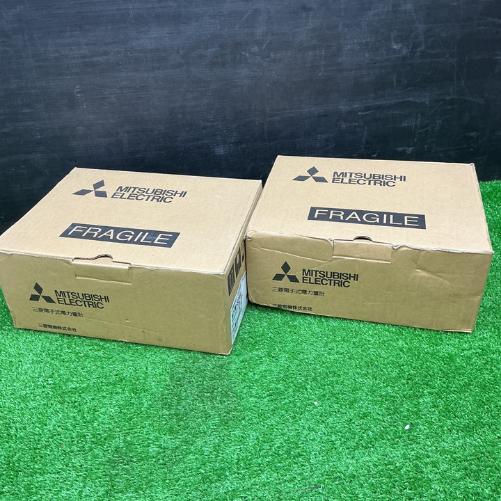 三菱電機 電力管理用計器 M2PM-S34R 3P3W 200V 120A 50Hz 2箱セット 使用電力量 計測 開封済み まとめ セット 【電材館越谷店】
