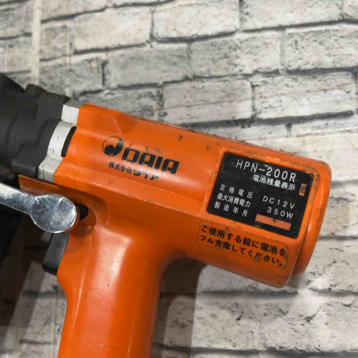 ♪DAIA ダイア 電動油圧式工具♪ HPN-200R  ダイア(DAIA) 充電式油圧工具 らくらくクリンパ\u2015 HPN-200R パンチャー