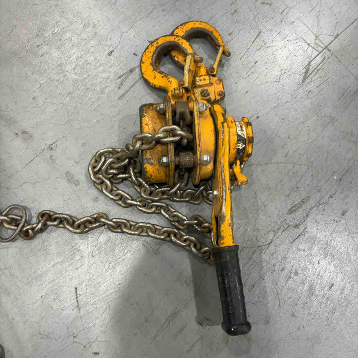 【中古品】KITO/キトー レバーブロック L5型 LB016 荷重1.6t/1.6トン 揚程1.5m 3台セット【川口店】