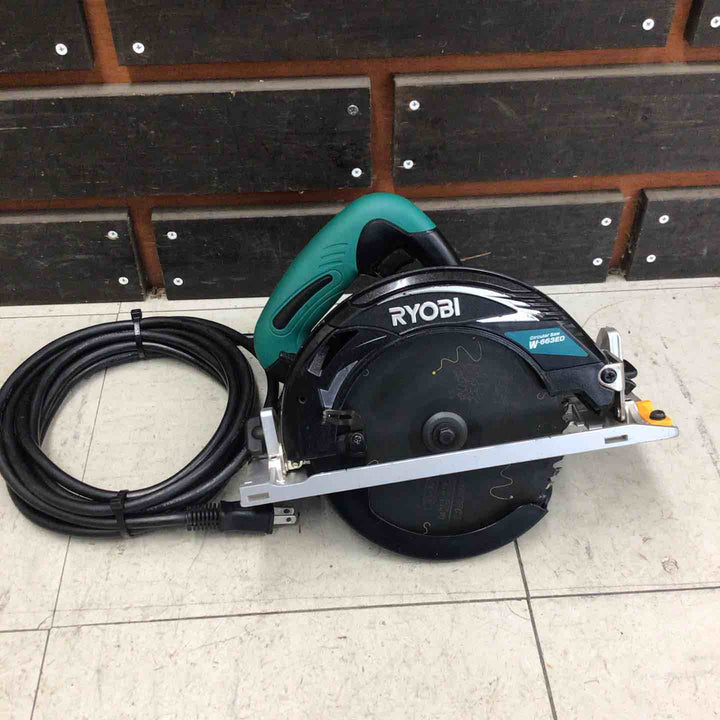 【中古品】 リョービ/RYOBI 165mm電子丸ノコ  W-663ED 【鴻巣店】