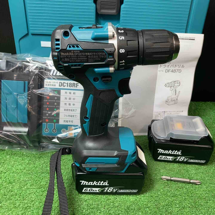 ★マキタ(makita) コードレスドリルドライバー DF487DRGX【岩槻店】