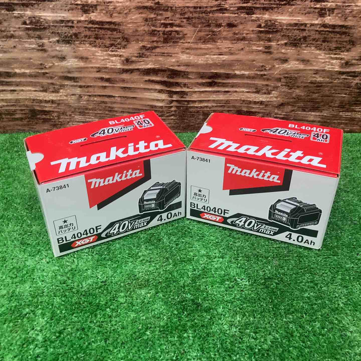 マキタ(makita) 純正 リチウムイオンバッテリー 40Vmax/4.0Ah BL4040F 2個セット【川越店】