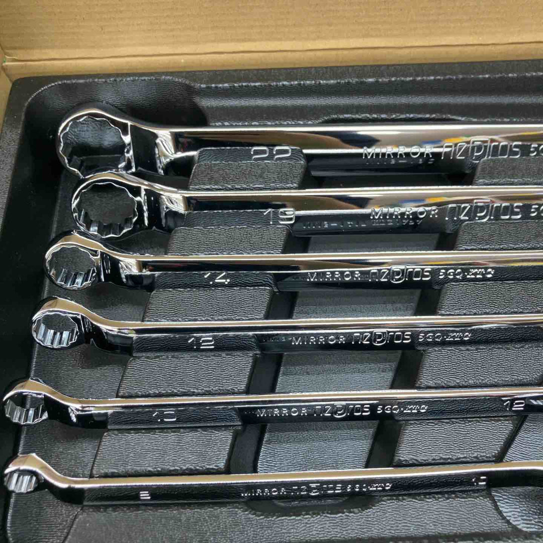 ◇京都機械工具(KTC) ネプロス(nepros) 45°メガネレンチセット NTM506 45°×6°めがねレンチセット 6本組【川越店】