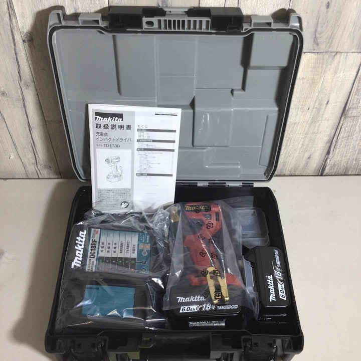 ★マキタ(makita) コードレスインパクトドライバー TD173DGXPR LXT20周年記念限定カラー プレミアムレッド【戸田店】