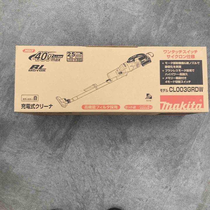 マキタ(makita) コードレスクリーナー CL003GRDW【川崎店】