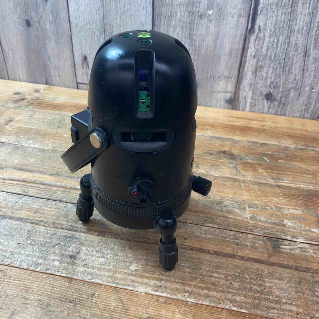 【中古品】 VOICE レーザー墨出し器 フルライングリーンレーザー Model-G8 バッテリー2個付属 水平・垂直 360° 【東大和店】
