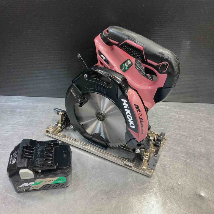 【中古品】 ハイコーキ(HIKOKI ※旧:日立工機) 36V コードレス丸のこ C3606DA(SK)(NNR) バッテリー付属 【東大和店】