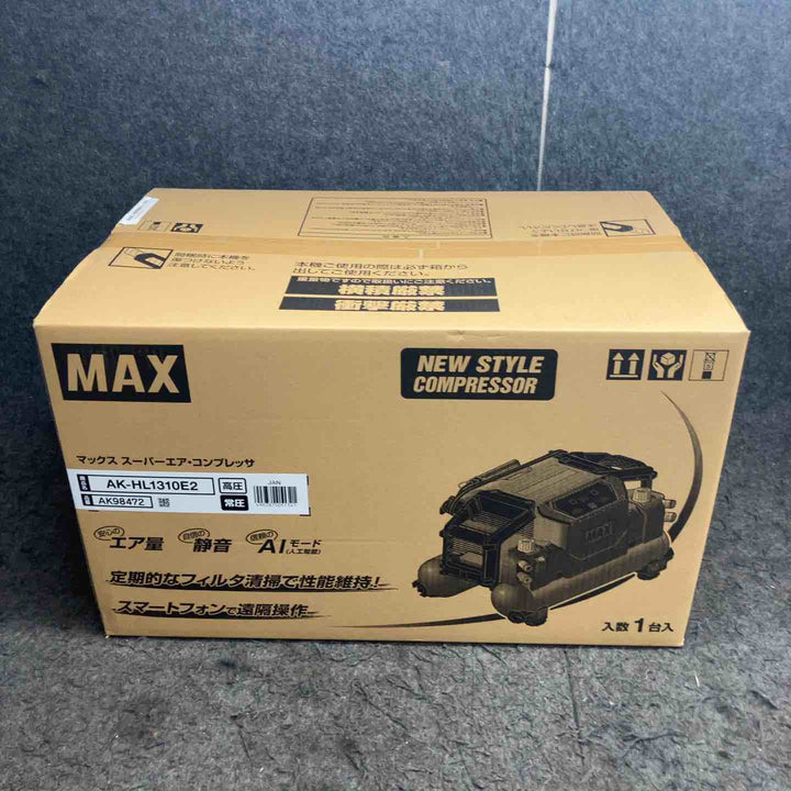 ＜特価＞★マックス(MAX) 高圧常圧兼用エアコンプレッサー AK-HL1310E2_レッド【鴻巣店】