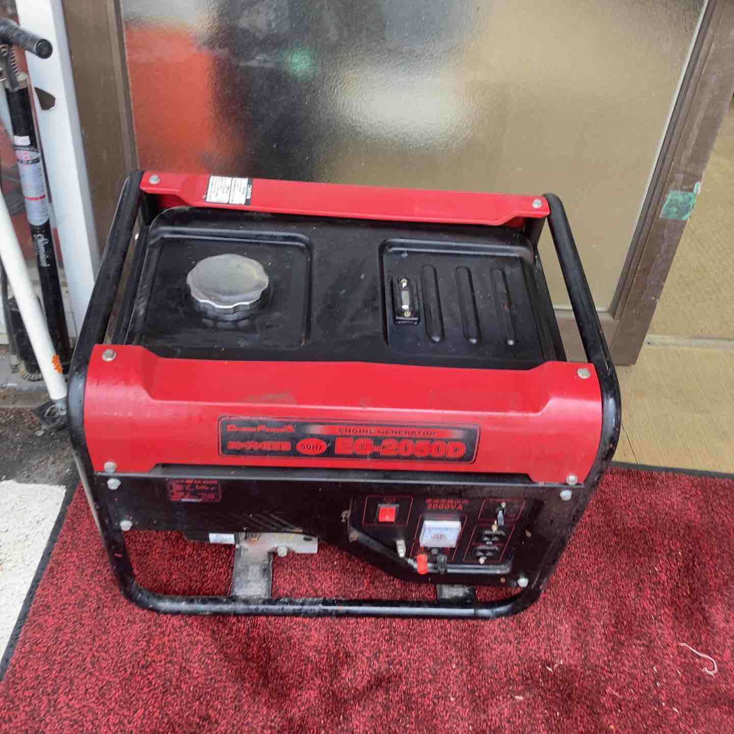 店頭受取り限定】◇ドリームパワー(Dream Power) エンジン発電機(50HZ