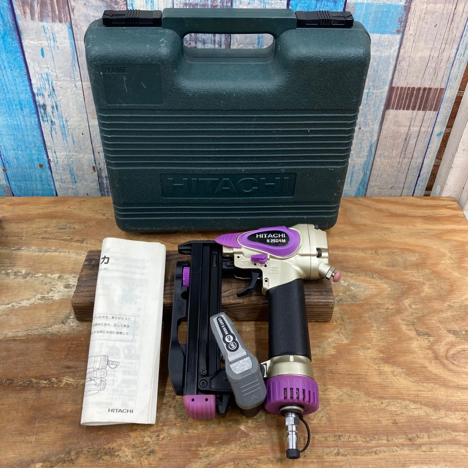 ☆ハイコーキ(HIKOKI ※旧:日立工機) 常圧エアタッカ N2504M【柏店