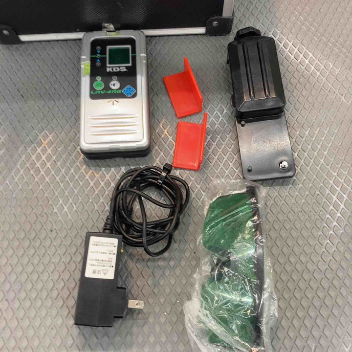 ◇KDS リアルグリーンレーザー墨出し器 RGL-500L 矩・横・両縦 [リチウム電池]【所沢店】